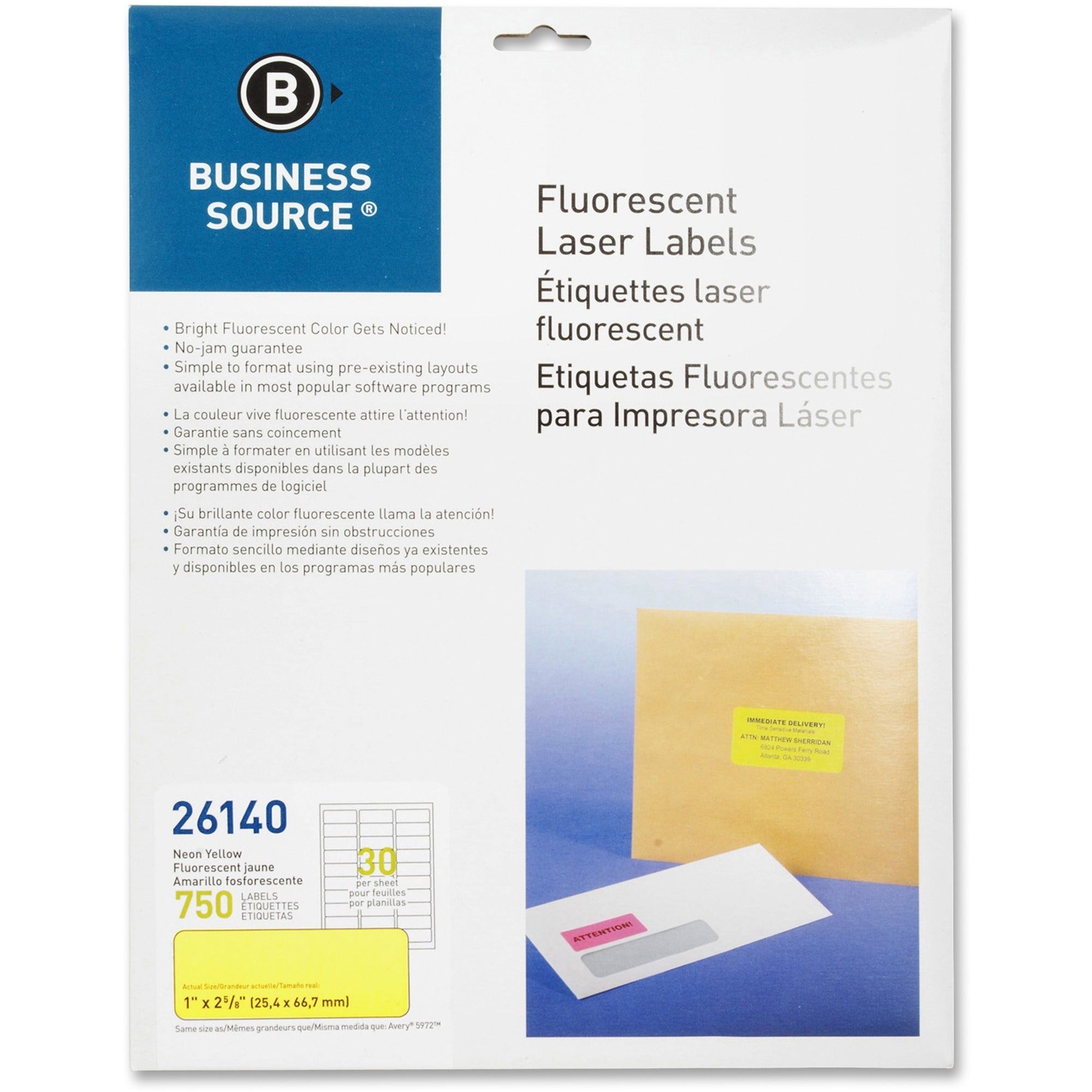 Labels, 30/Sheet, 25 Sheets - A1 School Supplies