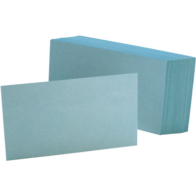 Unruled Index Cards, 3"x5", 100/pack - A1 School Supplies