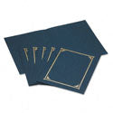 Document Covers, Navy 6PK - A1 School Supplies