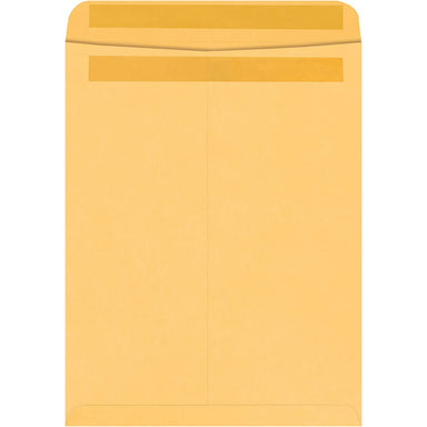 Quality Park Redi-Seal Kraft Catalog Envelopes, 12 x 15.5 inches - 100/Box - A1 School Supplies