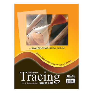 Tracing Paper Pad 9" X 12" - A1 School Supplies