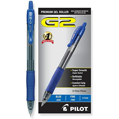 Pilot G2 Gel Ink Rolling Ball, Retractable, Fine Point, Single - A1 School Supplies