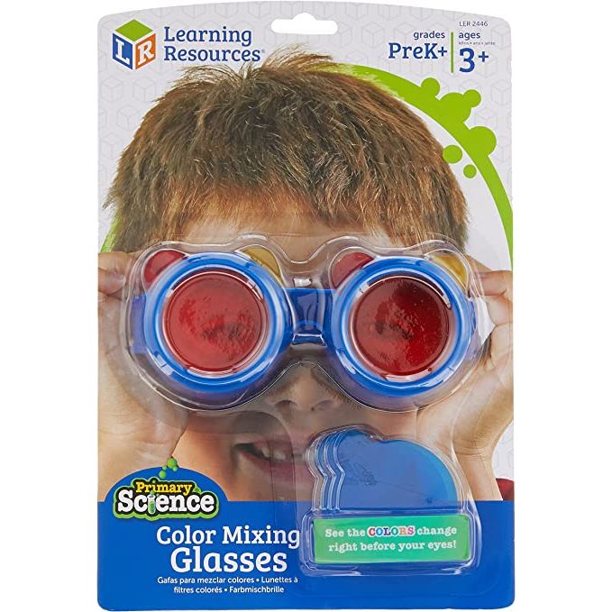 Primary Science Color Mixing Glasses, Pack of 2