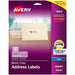 Avery Clear Labels, 30 per sheet - A1 School Supplies