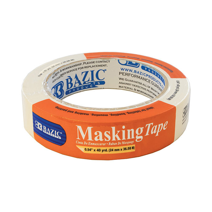 BAZIC General Purpose Masking Tape - A1 School Supplies