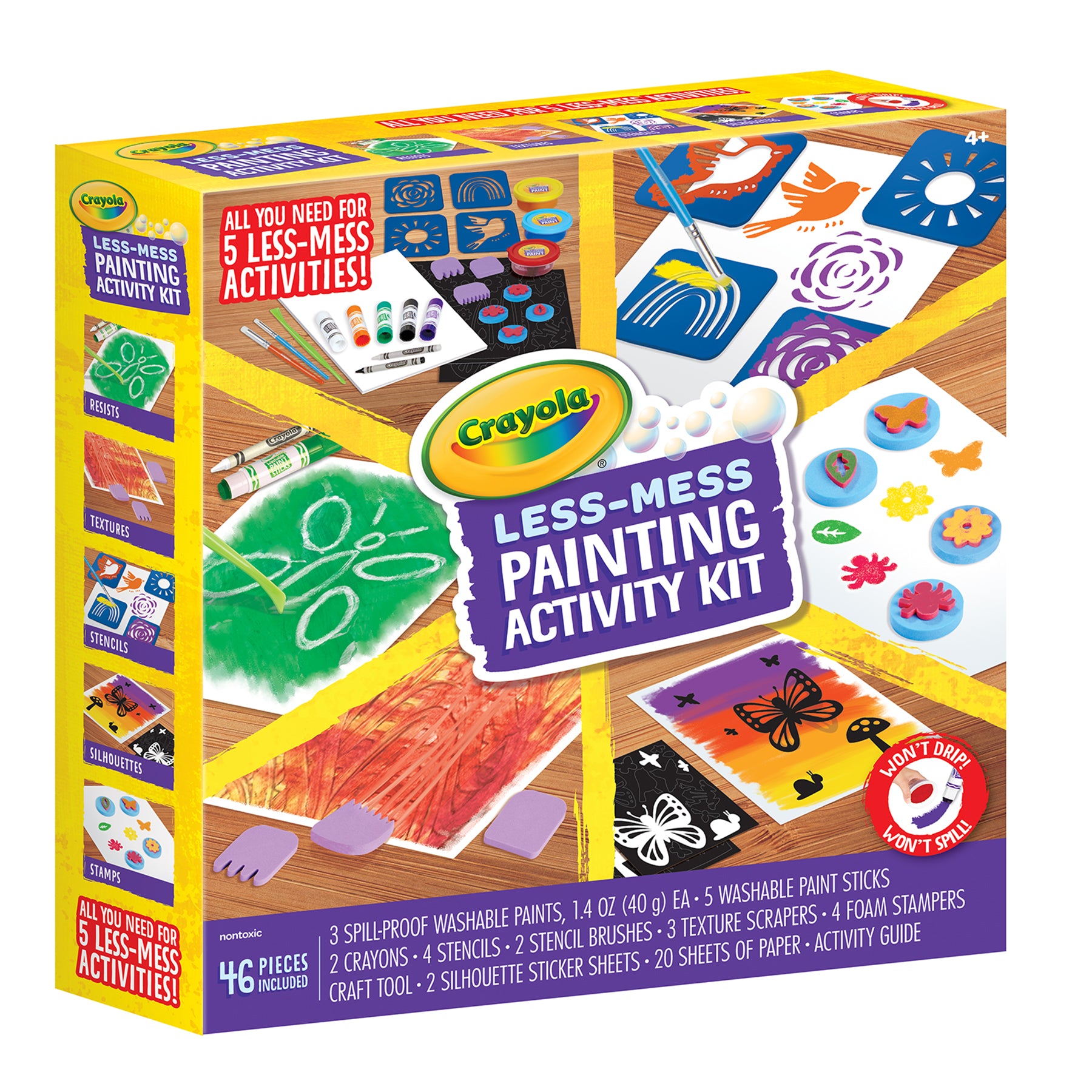 Less Mess Painting Activity Kit