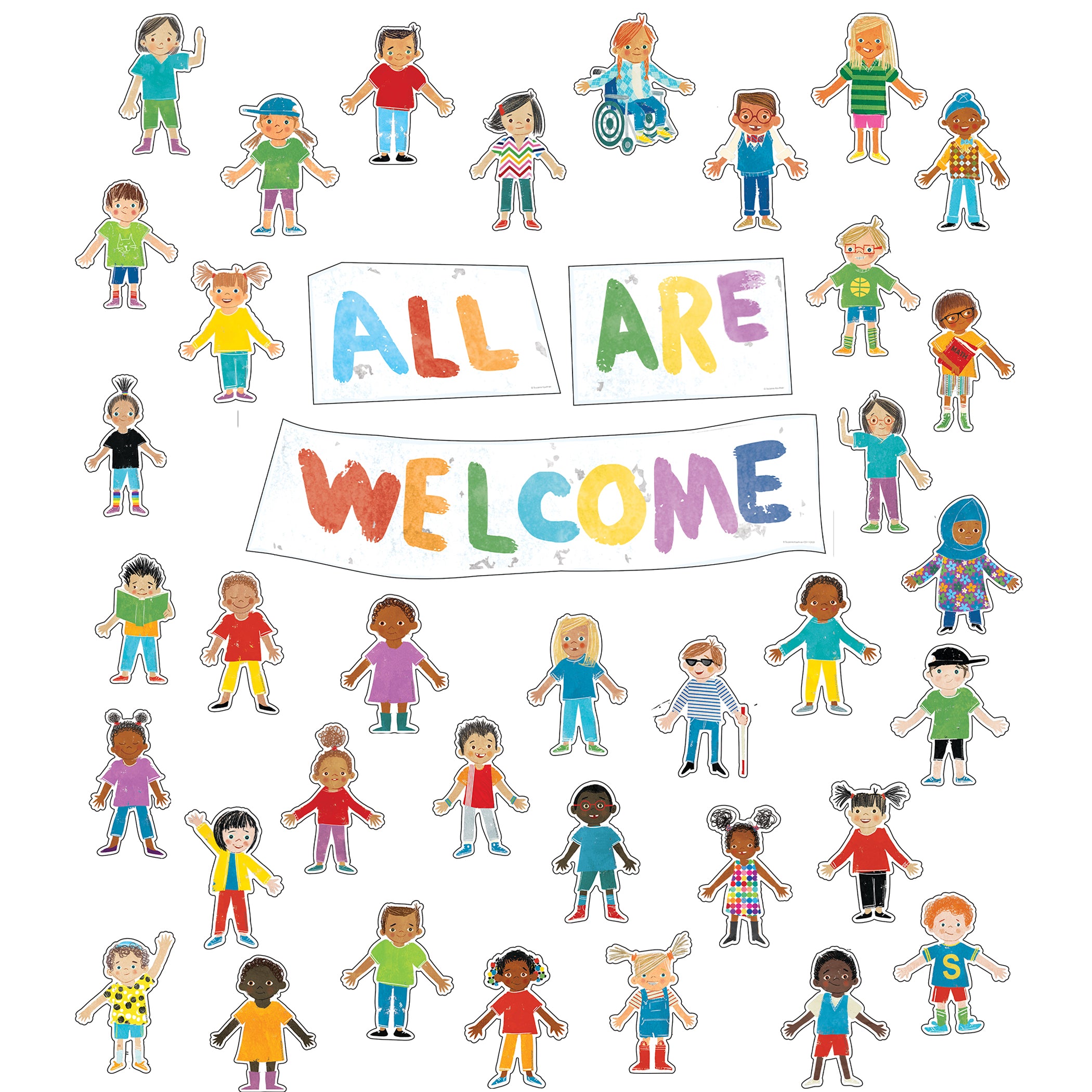 All Are Welcome Bulletin Board Set