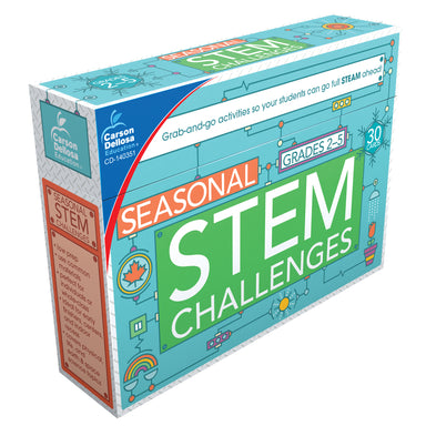 Seasonal STEM Challenges Learning Cards - A1 School Supplies