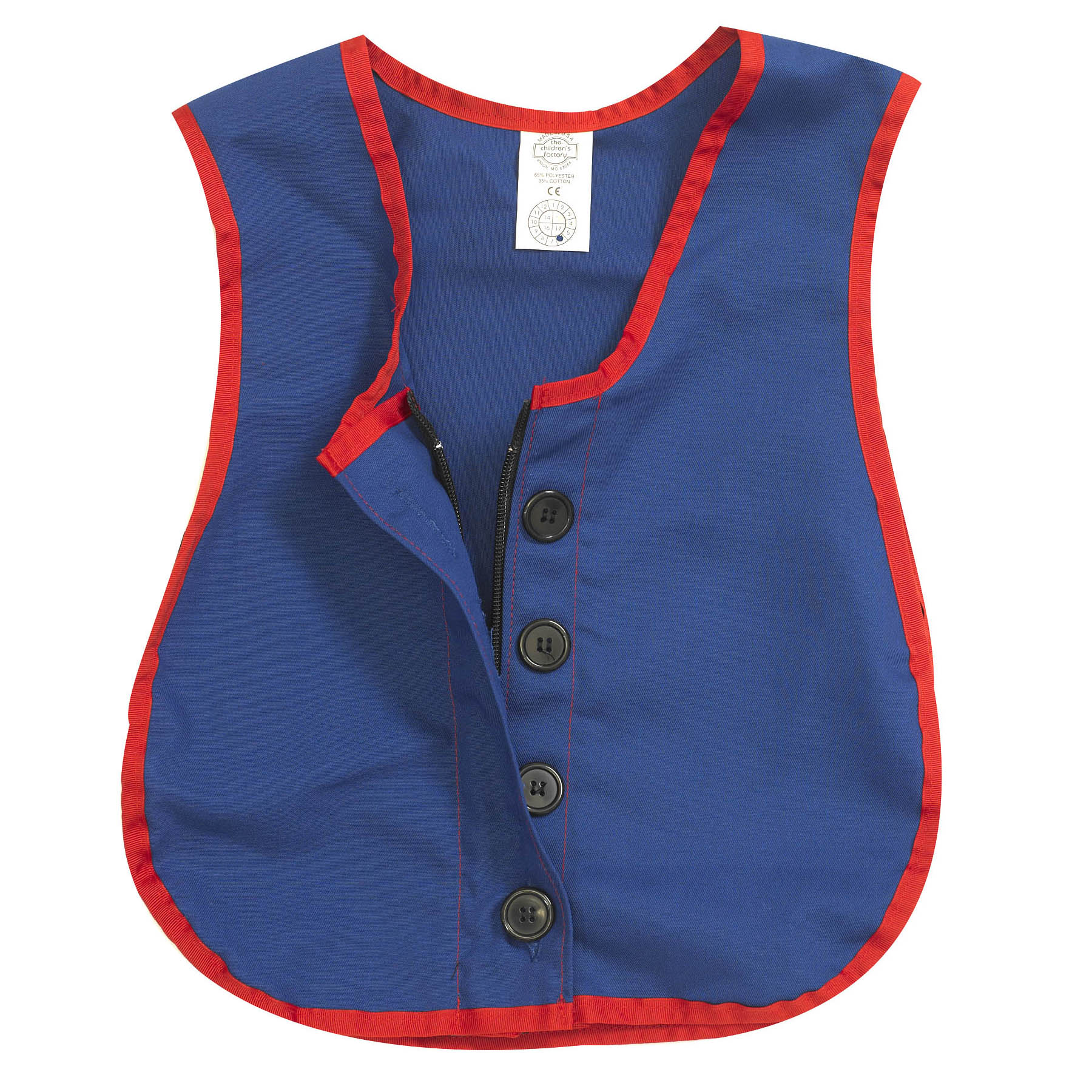 Manual Dexterity Combo Zipper/Button Vest - A1 School Supplies