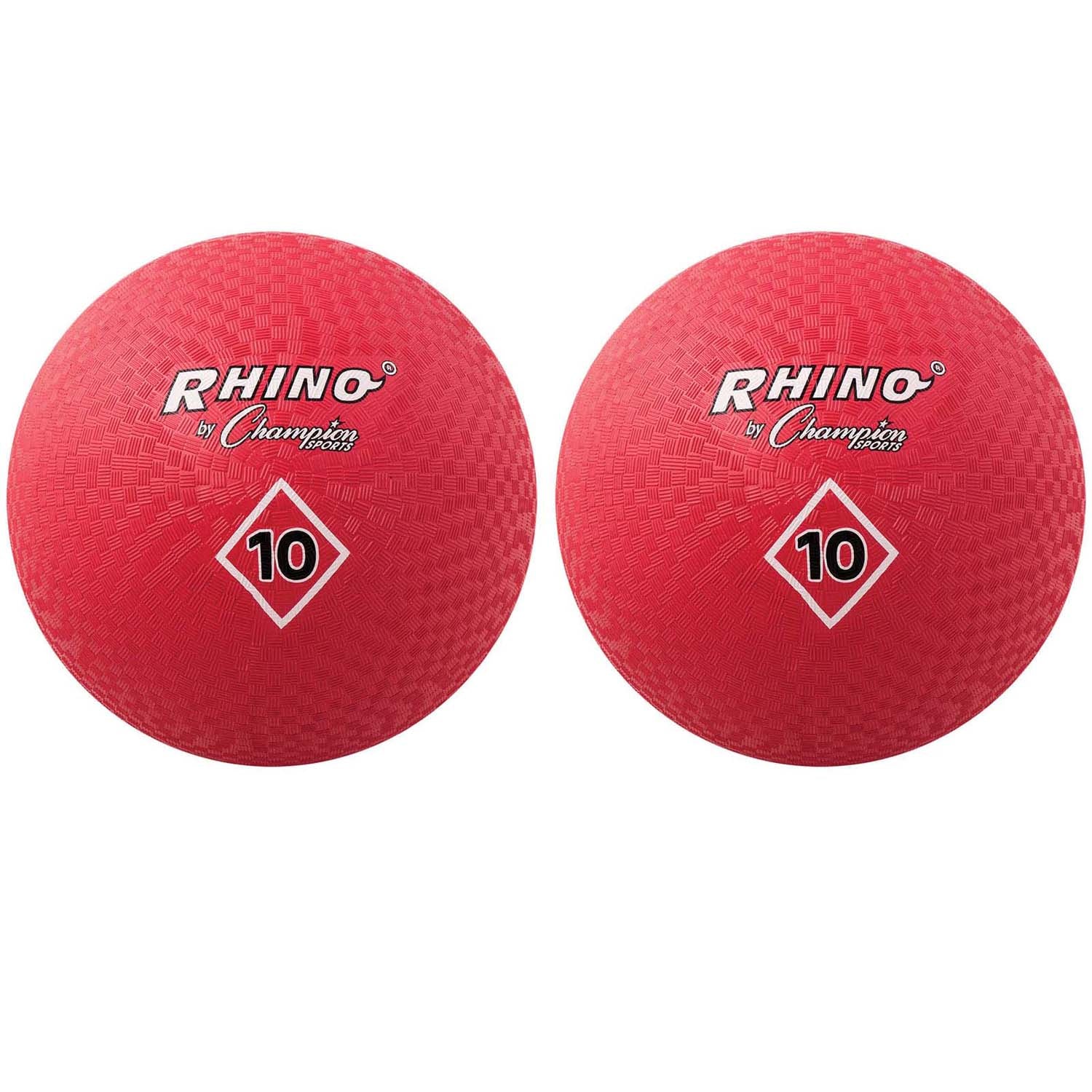 Playground Ball, 10", Red, Pack of 2 - A1 School Supplies