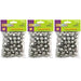 Jingle Bells, Silver, 5/8", 72 Per Pack, 3 Packs - A1 School Supplies