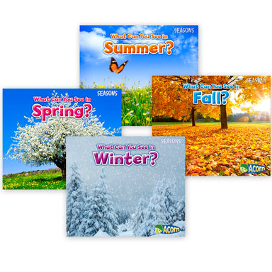 Seasons Book Set, Set of 4 titles - A1 School Supplies