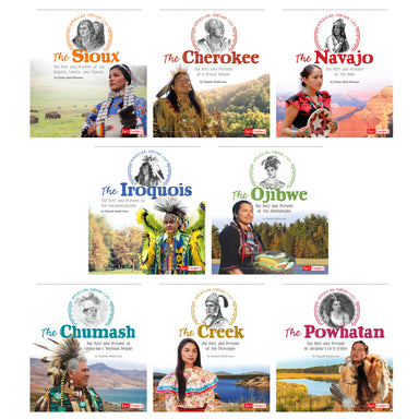 American Indian Life Book Set, Set of 8 - A1 School Supplies