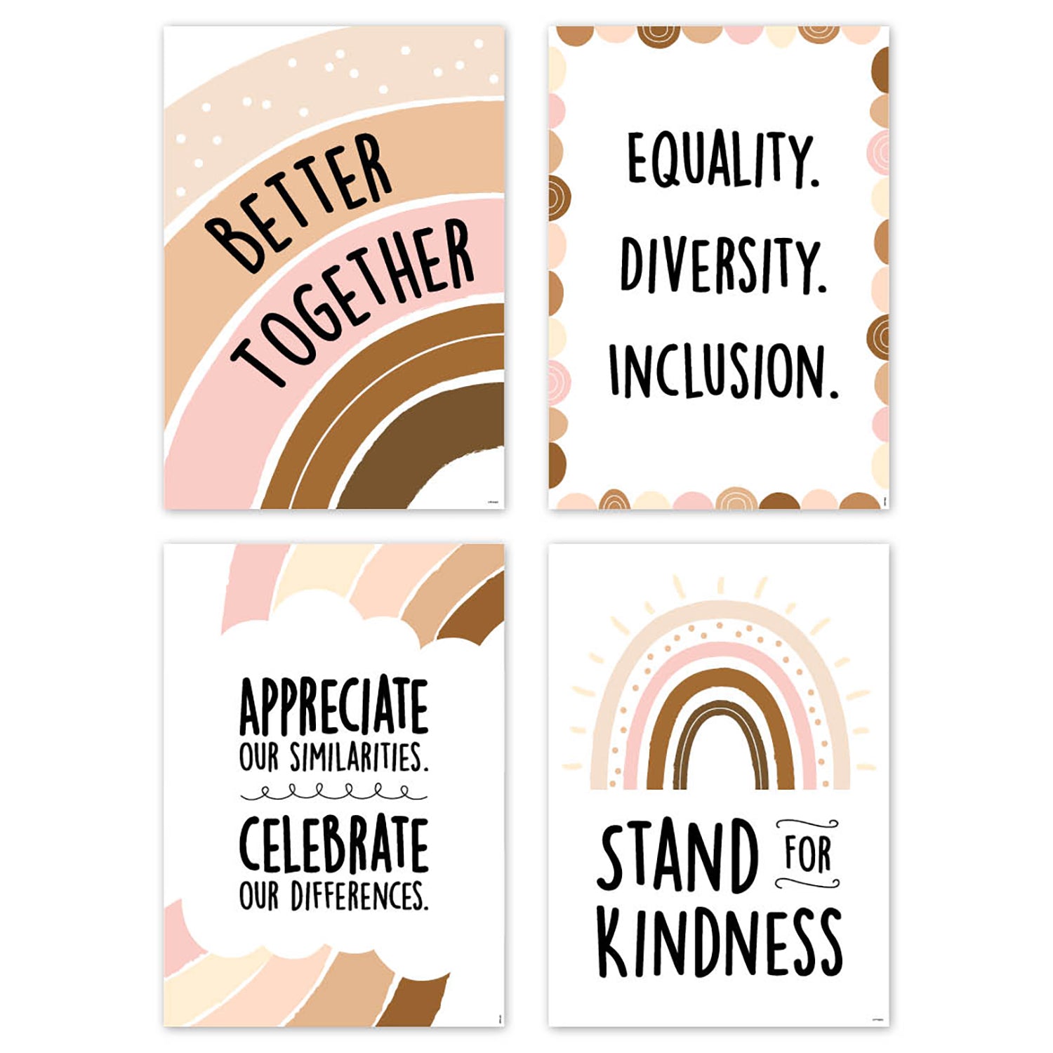 Stand Together Inspire U™ 4-Poster Pack