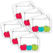 Doodle Apples Labels, 3-1/2" x 2-1/2", 36 Per Pack, 6 Packs - A1 School Supplies