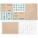 Krafty Pop Calendar Set Bulletin Board Set, 87 Pieces - A1 School Supplies