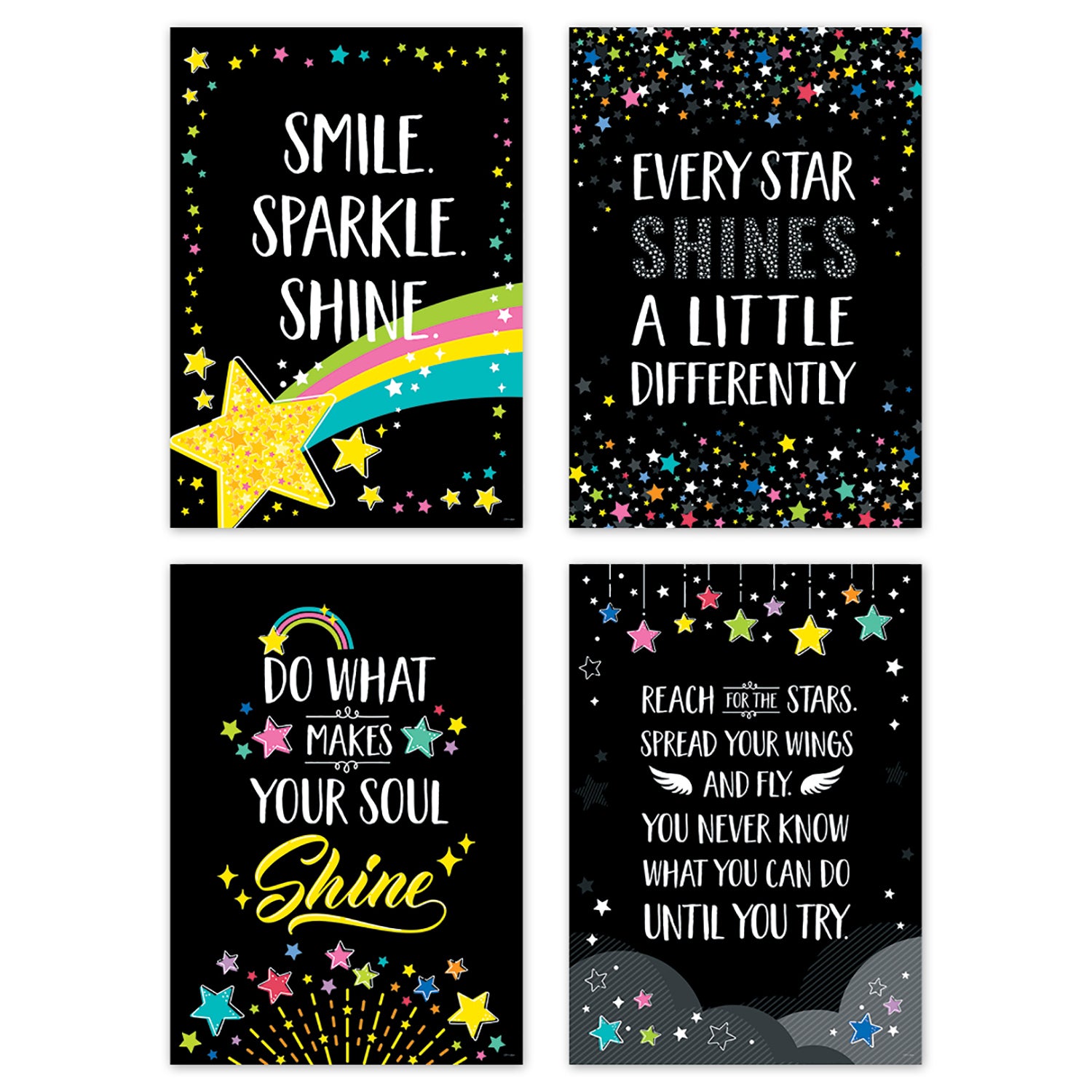 Star Bright Inspire U 4-Poster Pack