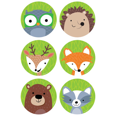 Woodland Friends 3" Designer Cut-Outs, 36 Per Pack, 6 Packs - A1 School Supplies