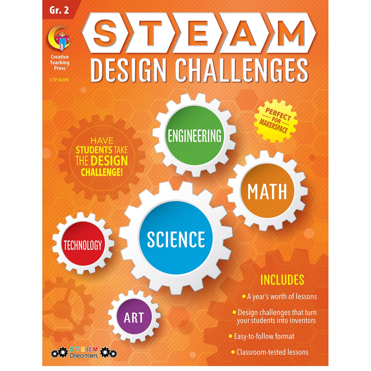 STEAM Design Challenges Resource Book, Grade 2 - A1 School Supplies