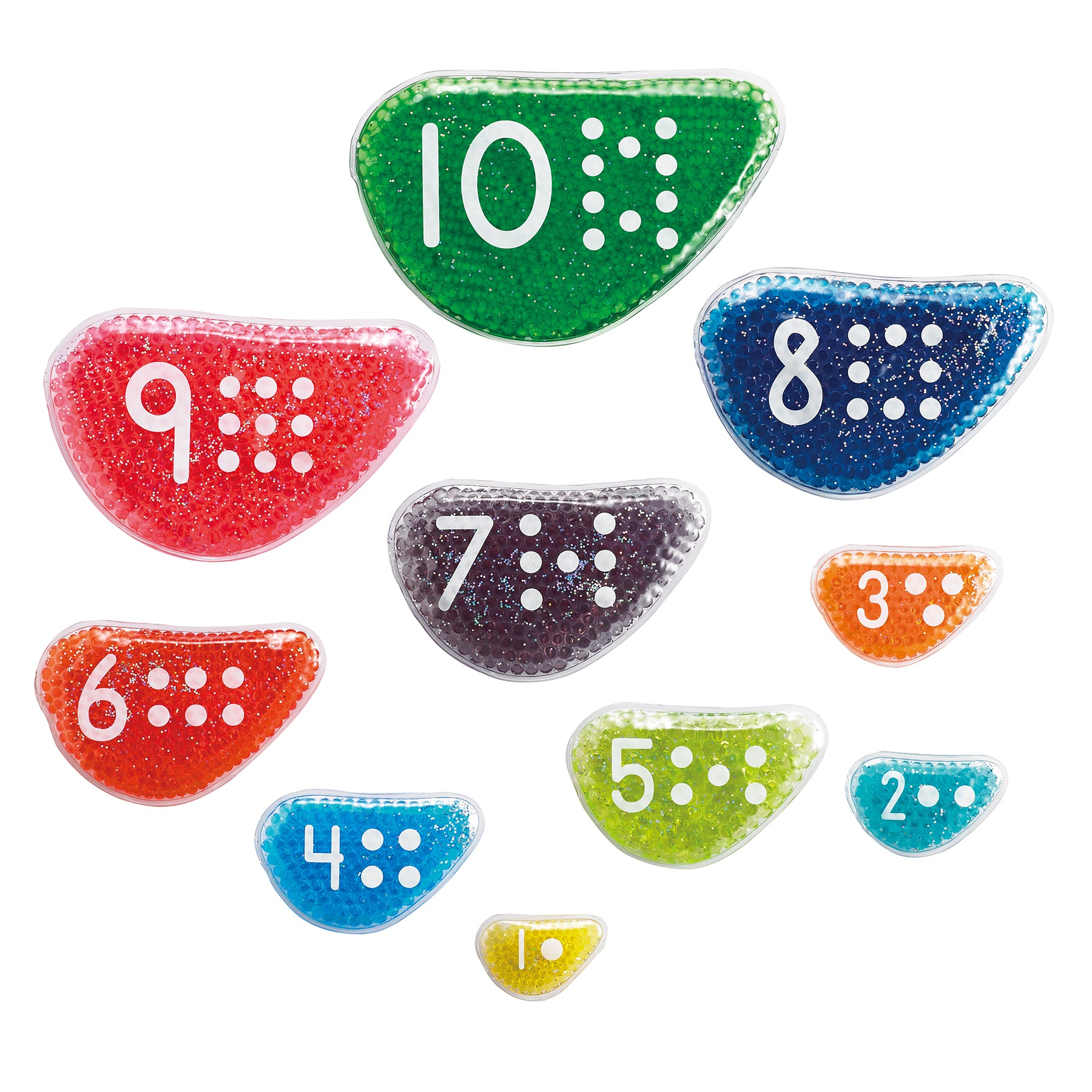 Sensory Rainbow Pebbles - A1 School Supplies