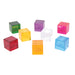 Perception Cubes - Set of 8 - Assorted Colors - Transparent Manipulatives - A1 School Supplies