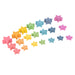 Rainbow Wooden Stars, Set of 21 - A1 School Supplies