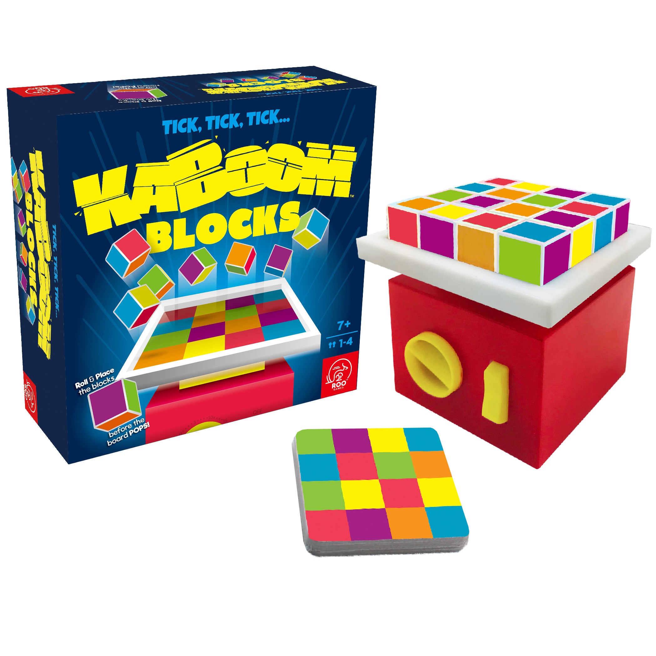 Kaboom Blocks - Fast-Paced Matching and Building Game - Ages 7+ - A1 School Supplies