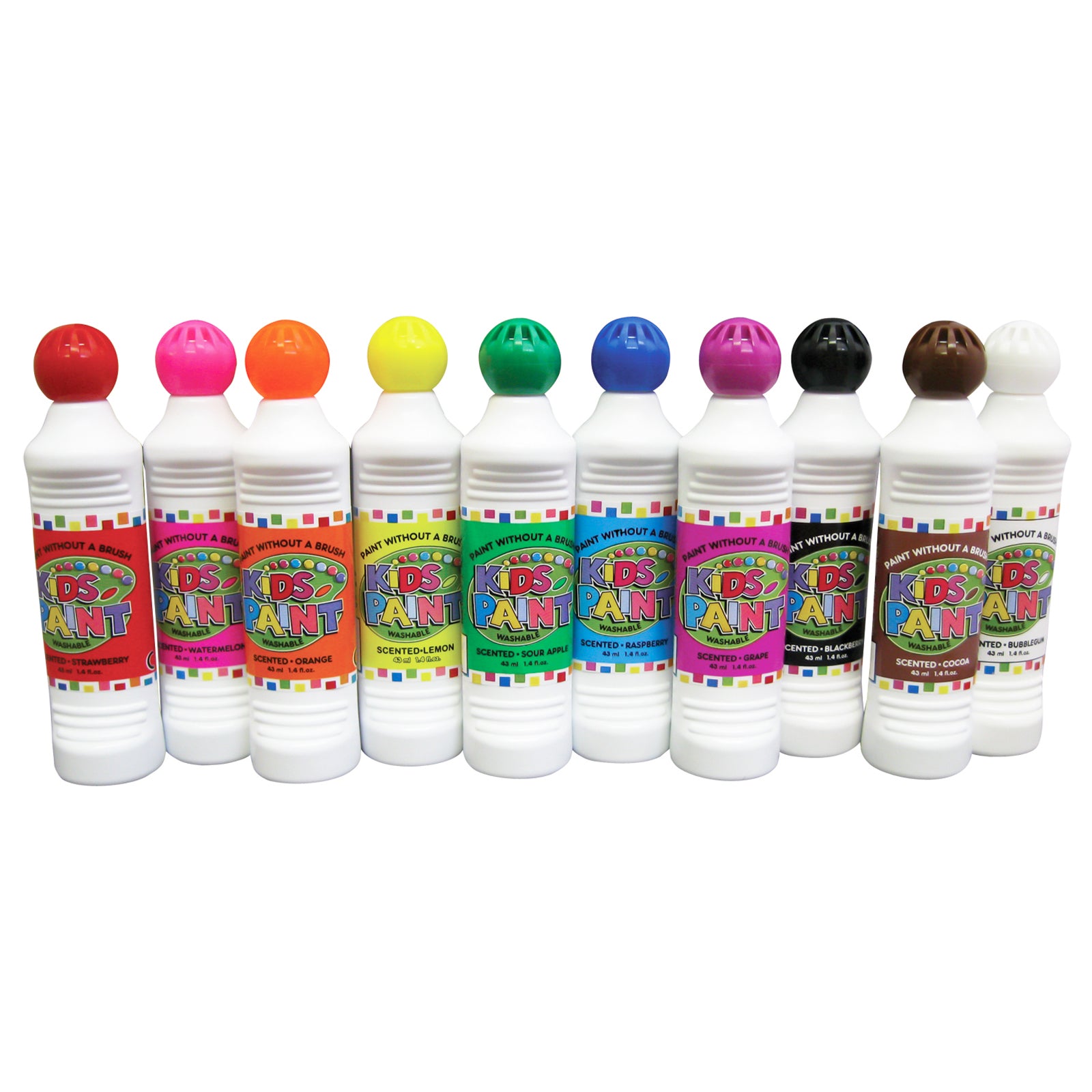 Scented Paint Markers, Pack of 10 - A1 School Supplies