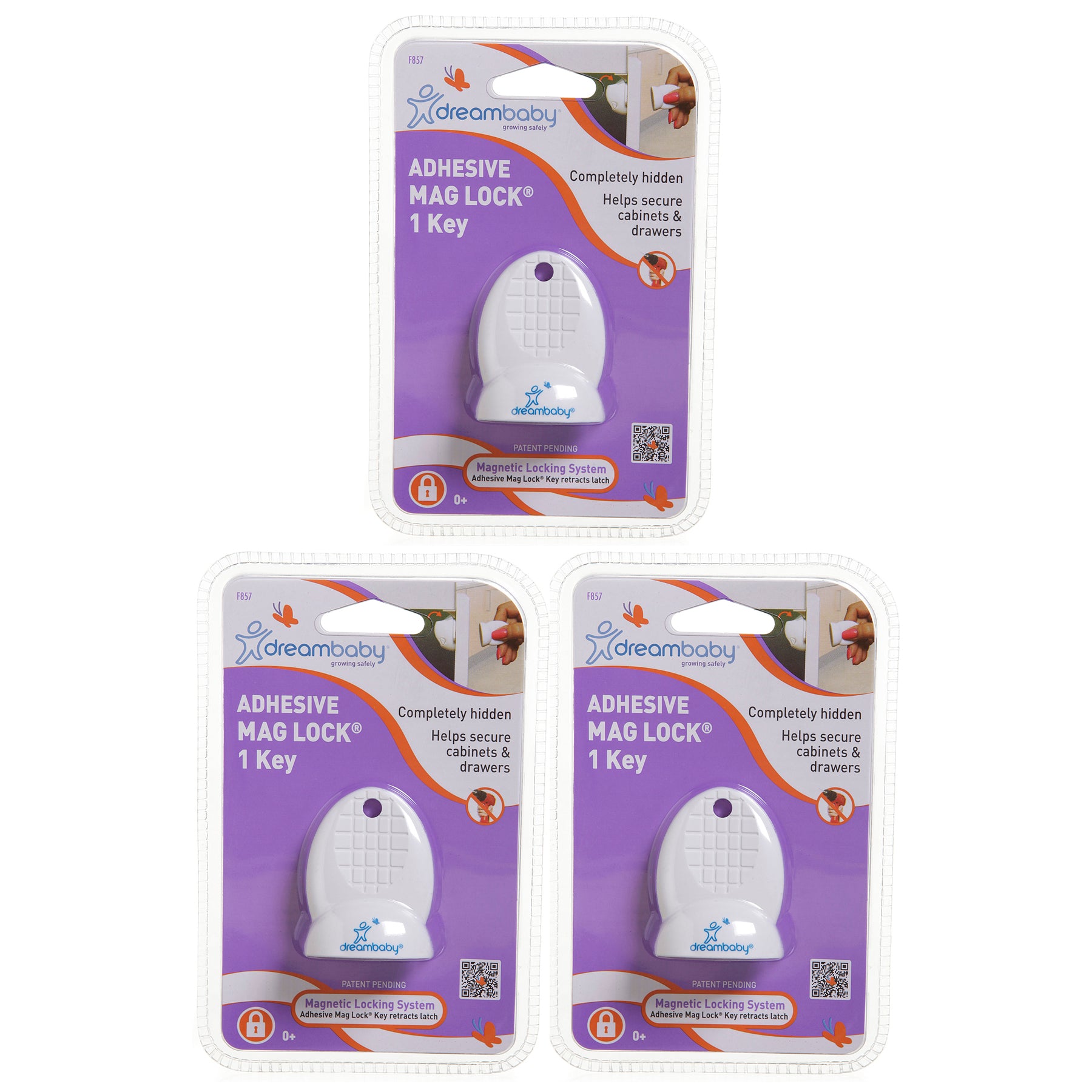 Adhesive Mag Lock Key, Pack of 3 - A1 School Supplies