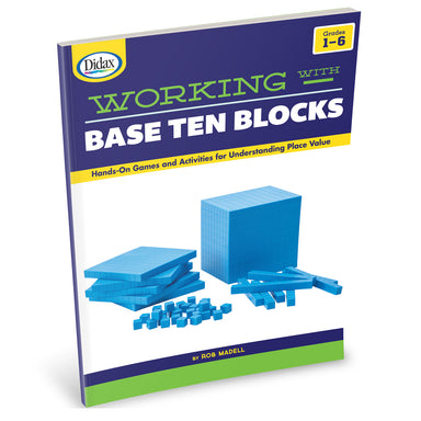 Working with Base Ten Blocks Resource Book - A1 School Supplies