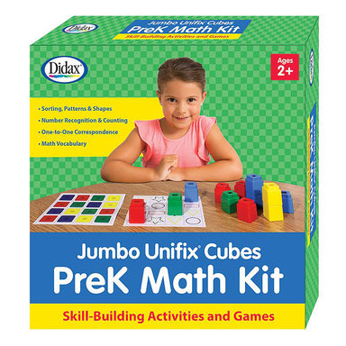 Jumbo Unifix® Cubes PreK Math Kit - A1 School Supplies