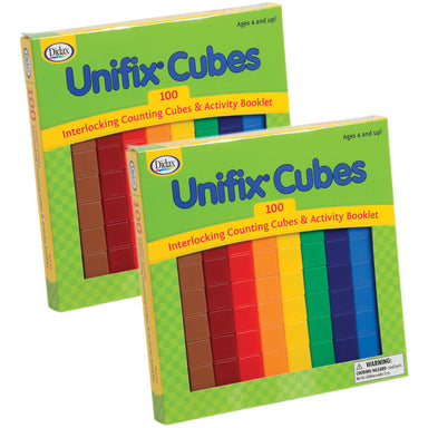 UNIFIX® Cube Set, 100 Per Pack, 2 Packs - A1 School Supplies