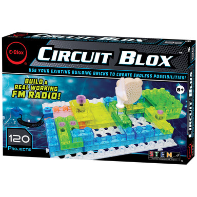 Circuit Blox 120, Circuit Board Building Blocks, 49 Pieces - A1 School Supplies