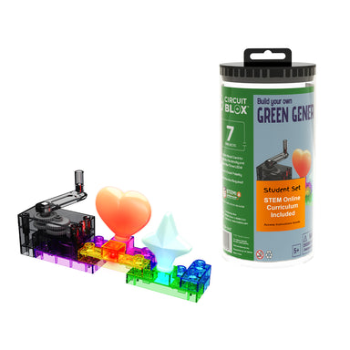 Circuit Blox Green Generator 7 Project Student Set - A1 School Supplies