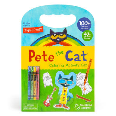 Papercraft Pete the Cat Coloring Activity Set - A1 School Supplies