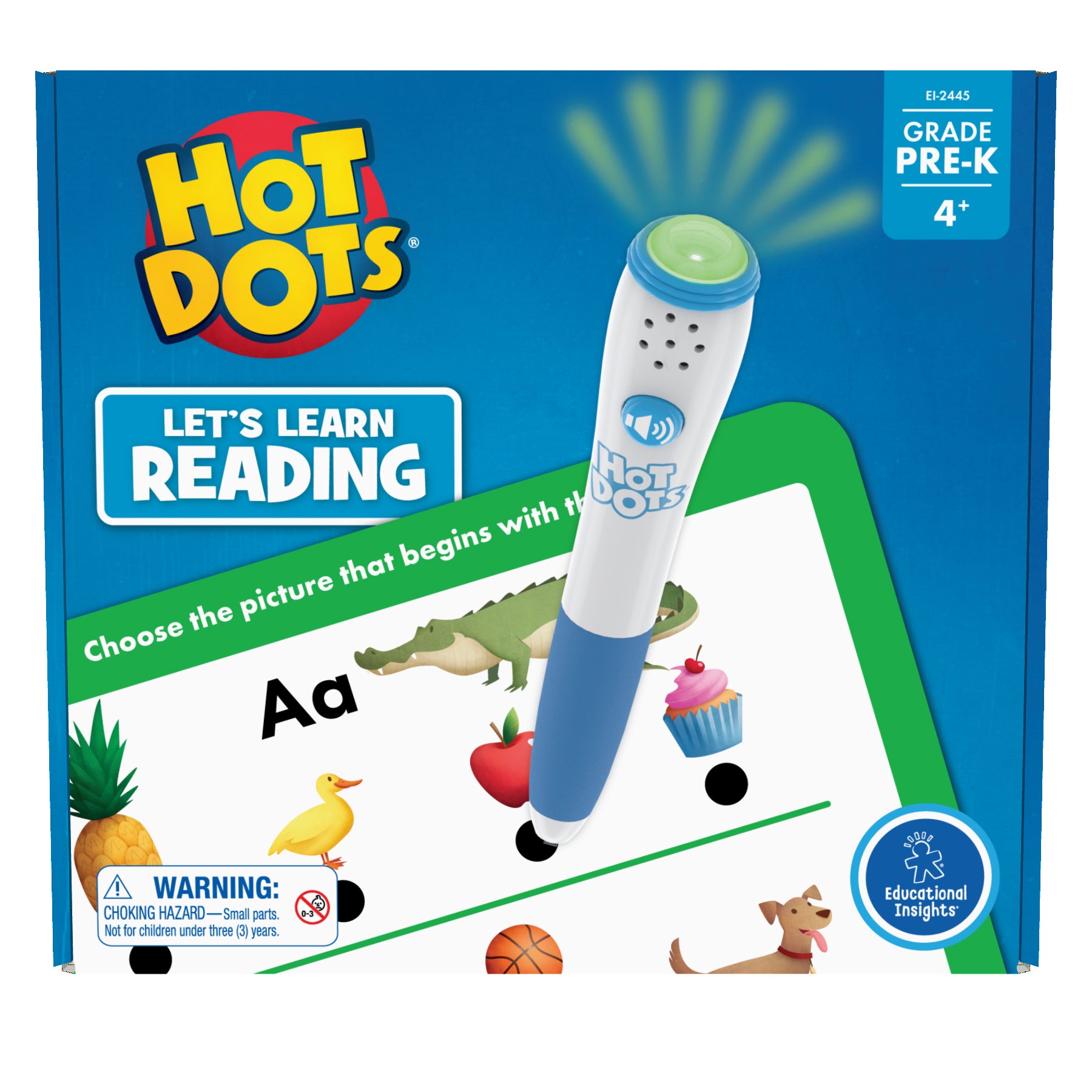 Hot Dots® Let's Learn Pre-K Reading! - A1 School Supplies