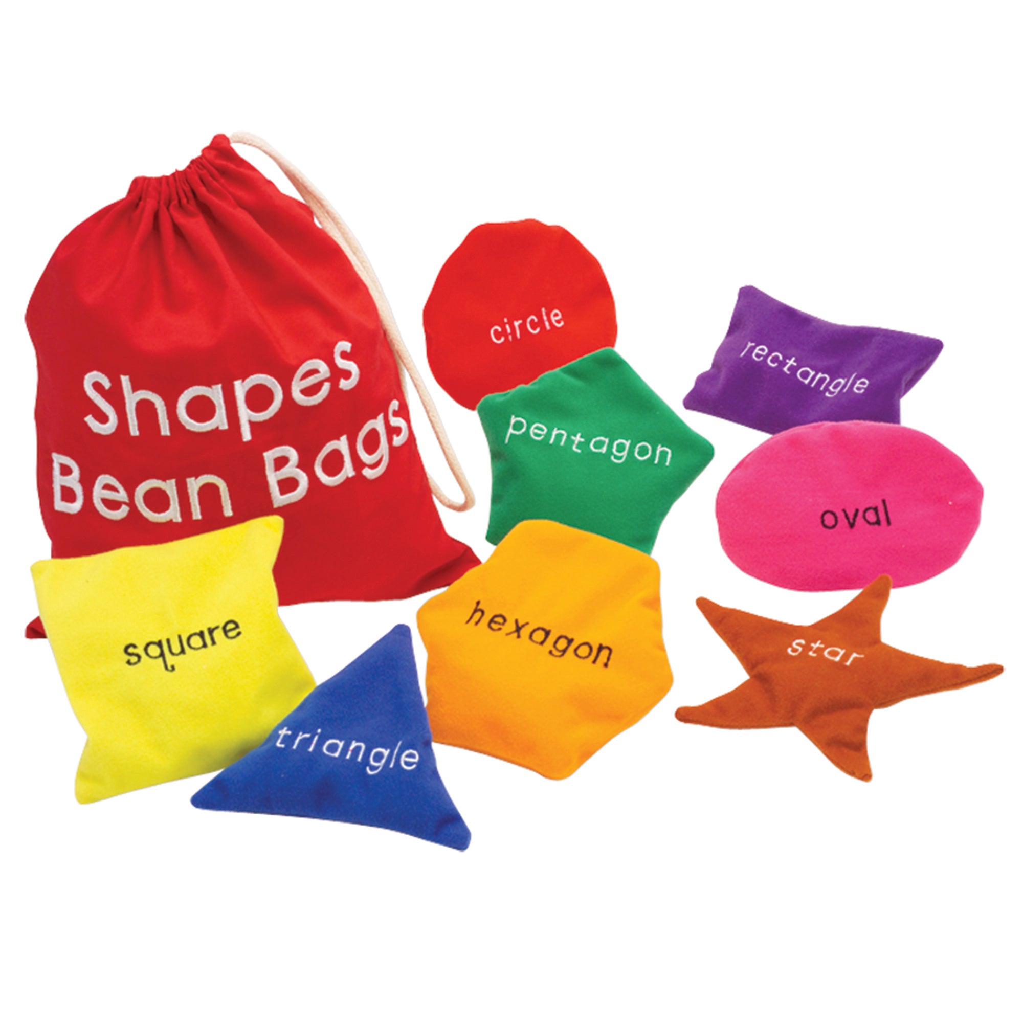 Shapes Bean Bags - A1 School Supplies