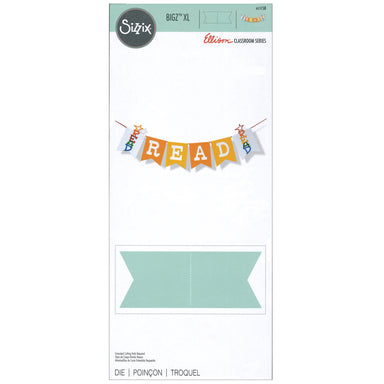 Sizzix Bigz XL Die - Banner, Ribbon - A1 School Supplies