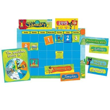 Pete The Cat Calendar Kit, 2 Kits - A1 School Supplies