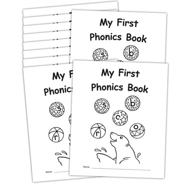 My Own Books™: My First Phonics Book, 10-Pack - A1 School Supplies