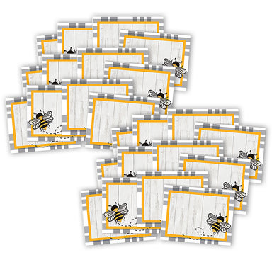 The Hive Self-Adhesive Name Tags, 40 Per Pack, 6 Packs - A1 School Supplies