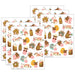 Brown Cows Chocolate Milk Scented Stickers, 80 Per Pack, 6 Packs - A1 School Supplies