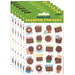 Chocolate Scented Stickers, 80 Per Pack, 6 Packs - A1 School Supplies