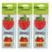 Strawberry Scented Bookmarks, 24 Per Pack, 3 Packs - A1 School Supplies