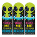 Take Me To Your Reader Green Apple Scented Bookmarks, 24 Per Pack, 3 Packs - A1 School Supplies