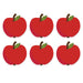 A Teachable Town Apples Paper Cut-Outs, 36 Per Pack, 6 Packs - A1 School Supplies