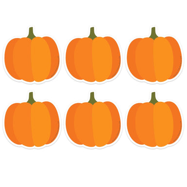 A Teachable Town Pumpkins Paper Cut-Outs, 36 Per Pack, 6 Packs - A1 School Supplies