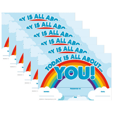 Today Is All About You Recognition Award, 36 Per Pack, 6 Packs - A1 School Supplies