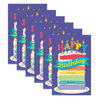 Birthday Recognition Award, 36 Per Pack, 6 Packs - A1 School Supplies