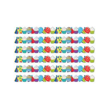 Celebrate Extra Wide Deco Trim®, 37 Feet Per Pack, 6 Packs - A1 School Supplies